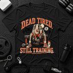 Still Training Black T-shirt mockup