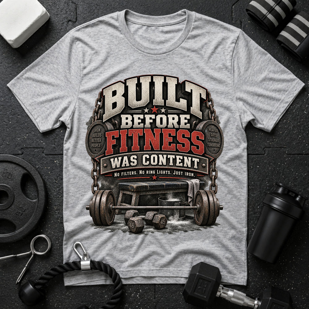 Built Before Fitness T-Shirt