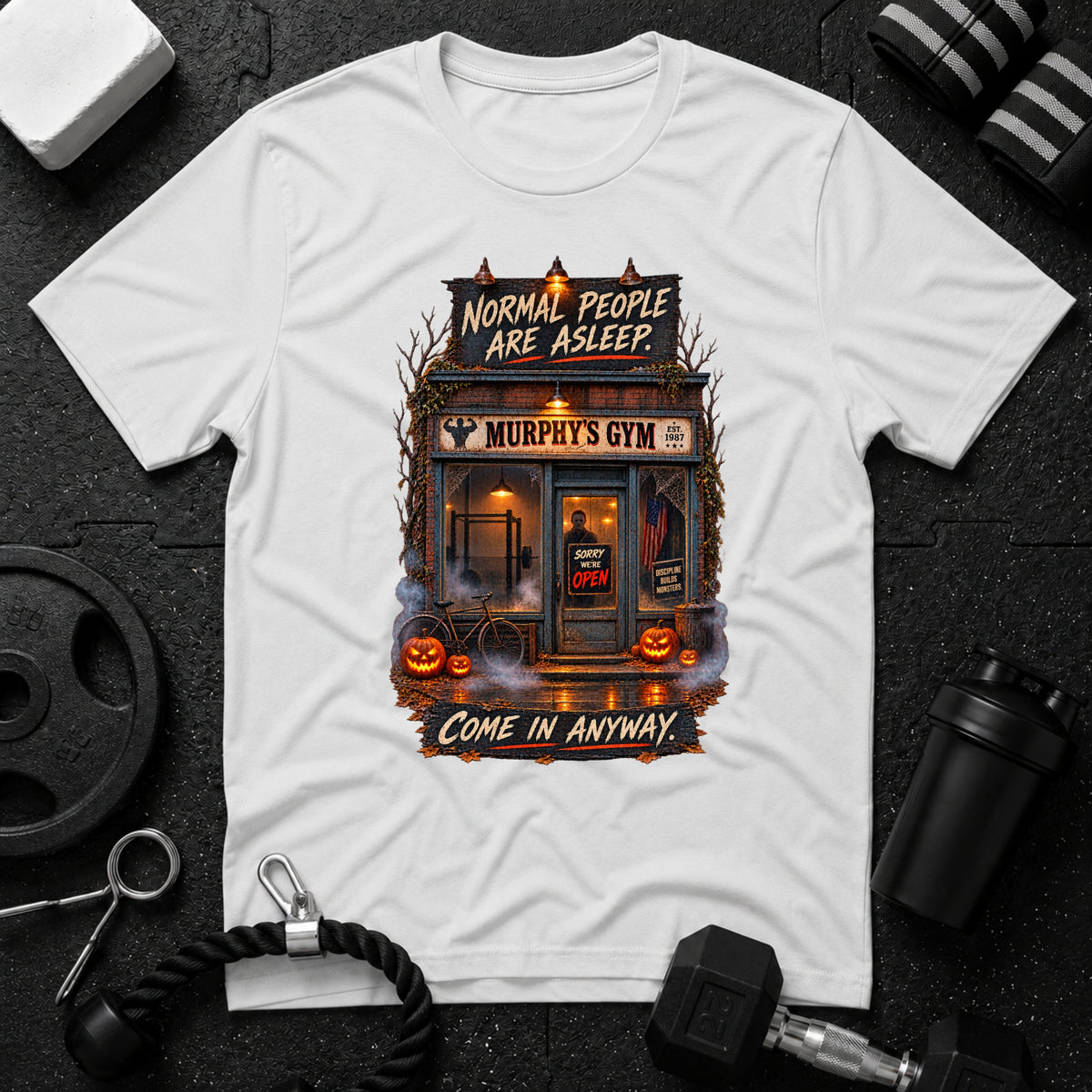 Come In Anyway White T-shirt mockup