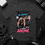 I Paused My Workout to Watch Anime