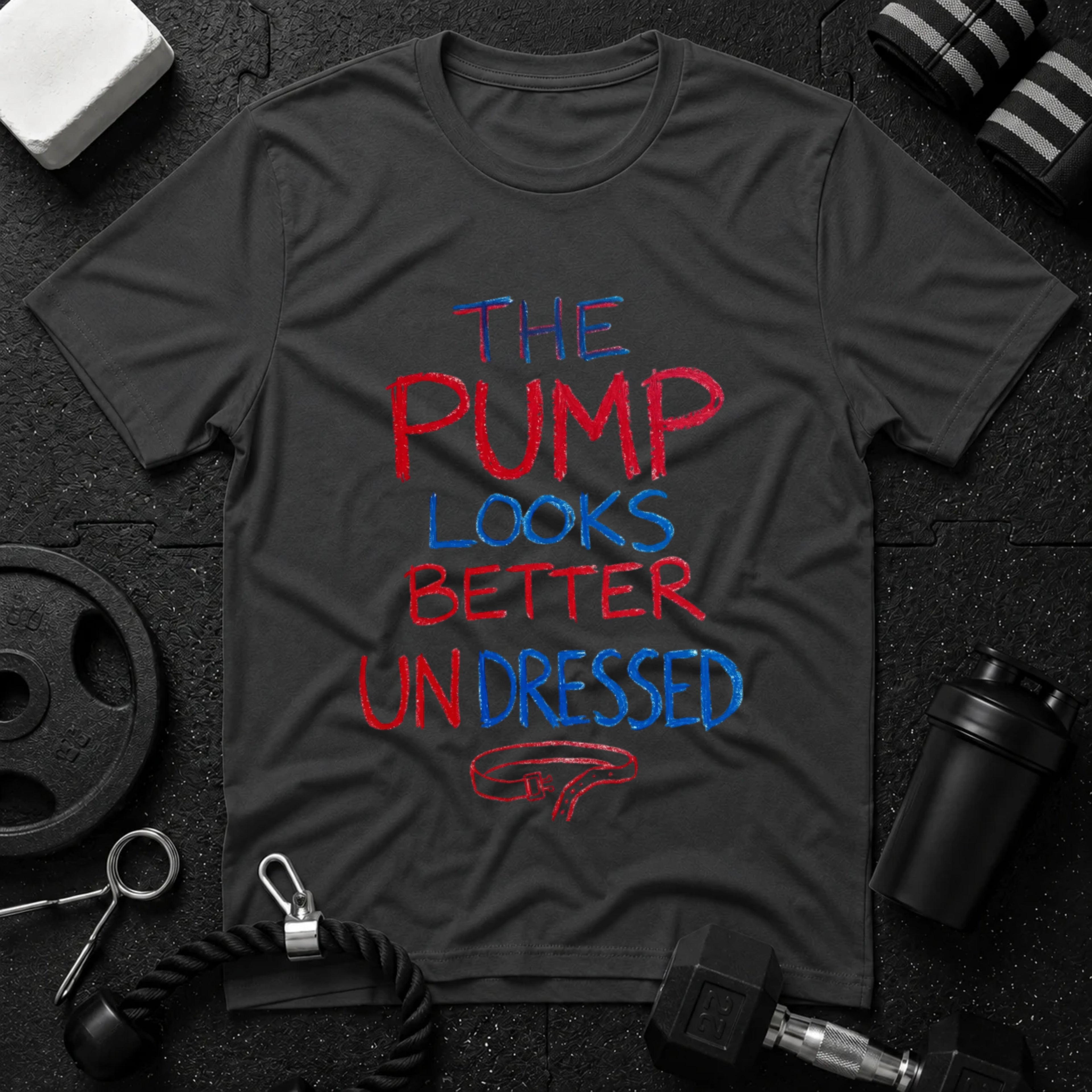 The Pump Looks Better Undressed