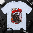 Got Ghosted Halloween T-shirt in Light Blue