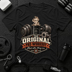 Gym Coffee T‑Shirt - Black