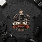 Gym Coffee T‑Shirt - Dark Heather