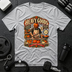 Heavy Goods Halloween Sport Grey T-shirt mockup