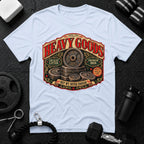 Heavy Goods Light Blue T-shirt mockup