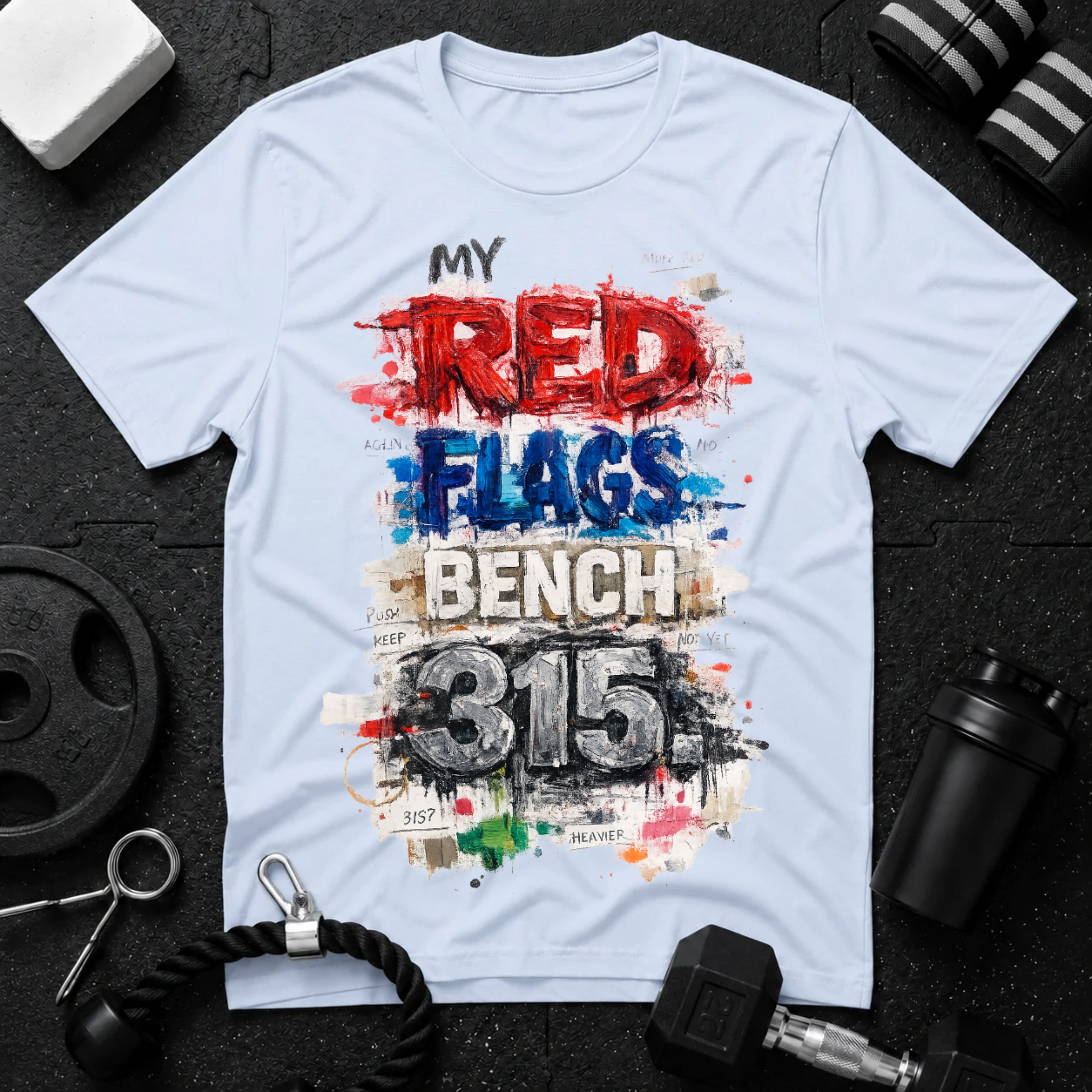 My Red Flags Bench 315