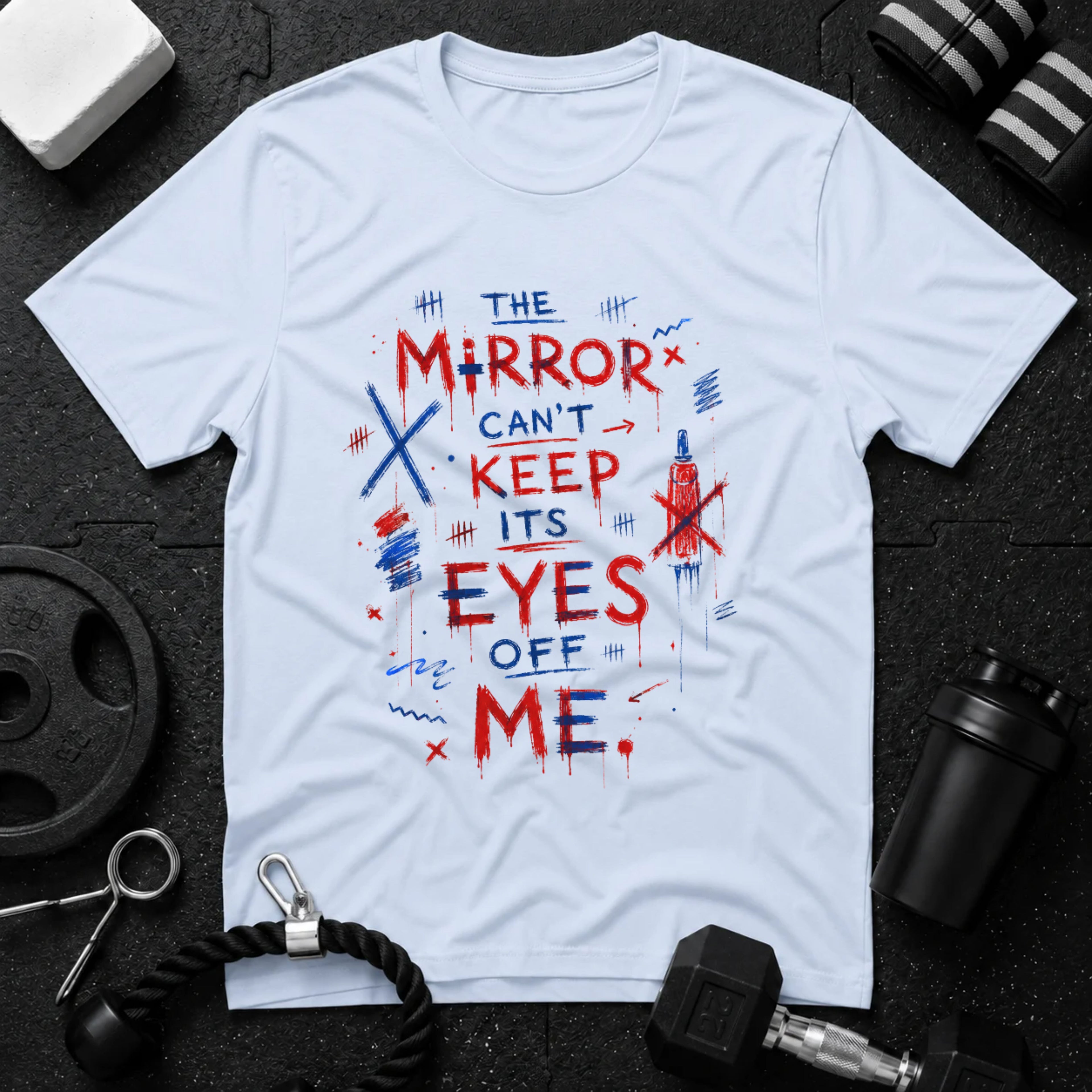 The Mirror Can't Keep Its Eyes Off Me