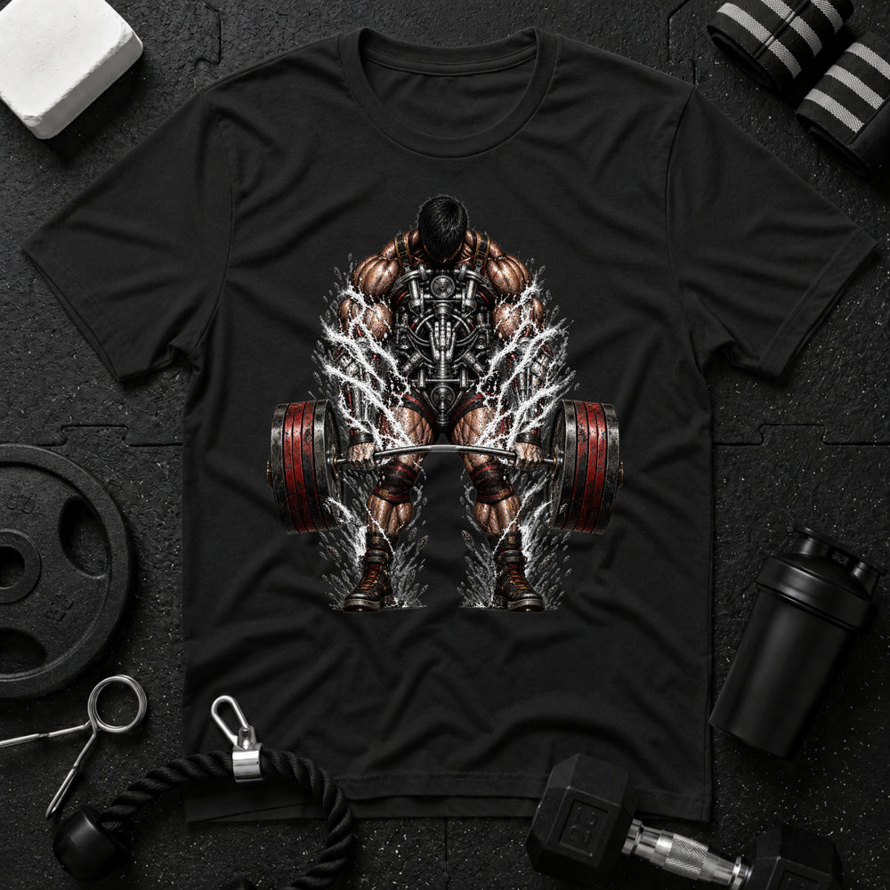 Muscular Deadlift Bar- T-shirt