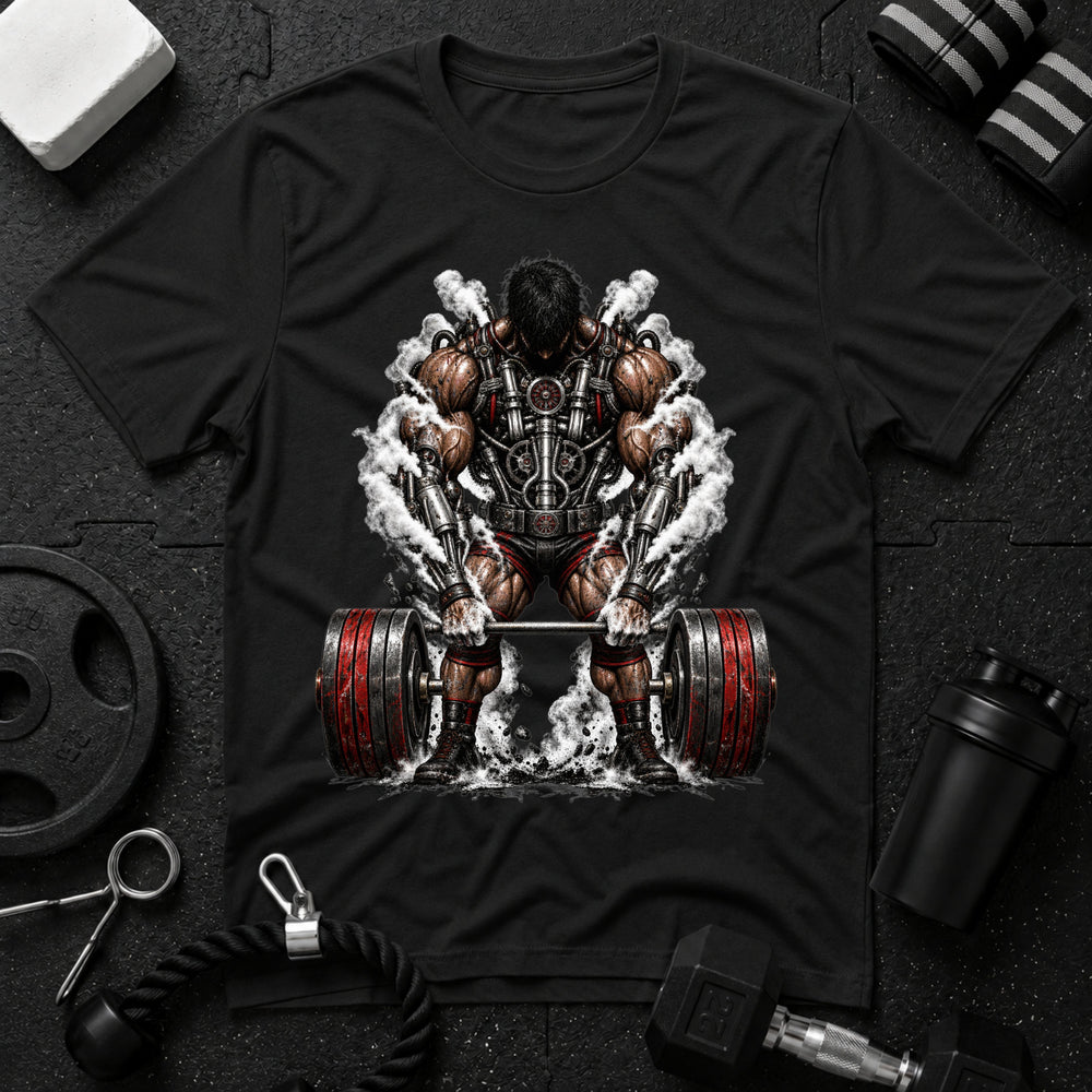 Muscular Deadlift Cloudy Deadlift - T-shirt