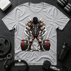 Muscular Deadlift Cloudy Deadlift - T-shirt - Sport Grey