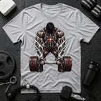 Muscular Deadlift Redline - T-shirt - Sport Grey