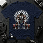 Muscular Deadlift Water - T-shirt - Navy