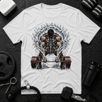 Muscular Deadlift Water - T-shirt - White