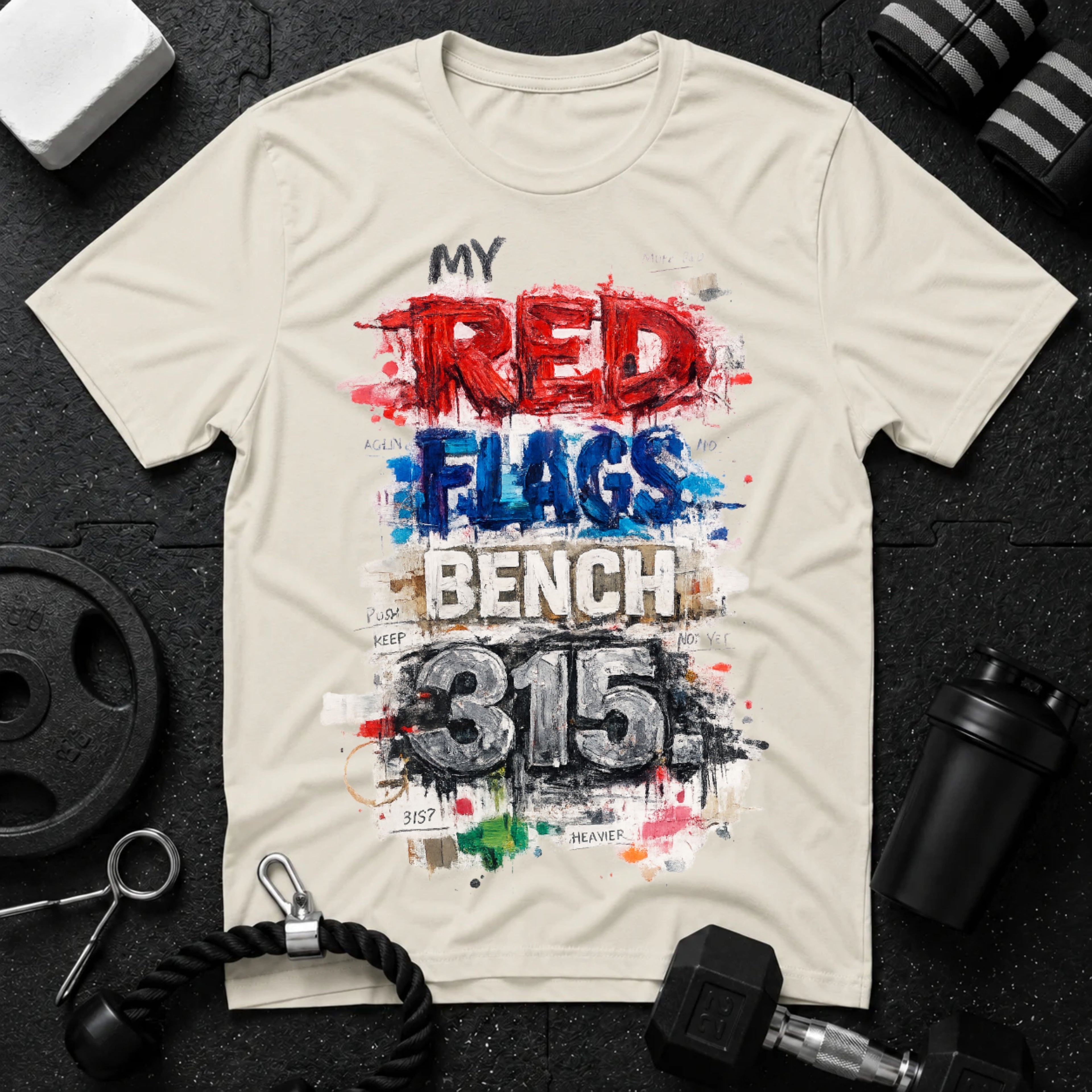 My Red Flags Bench 315