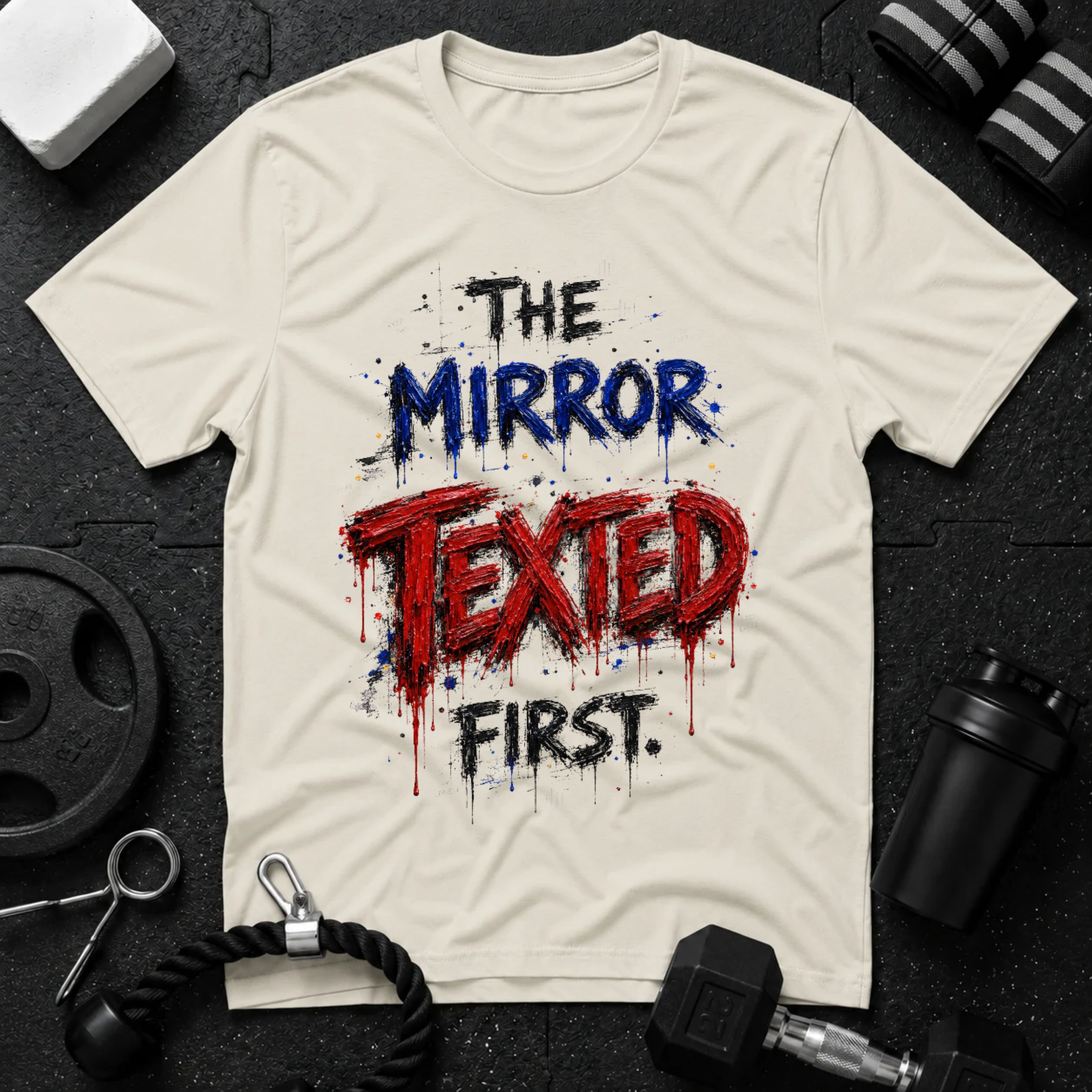 The Mirror Texted First