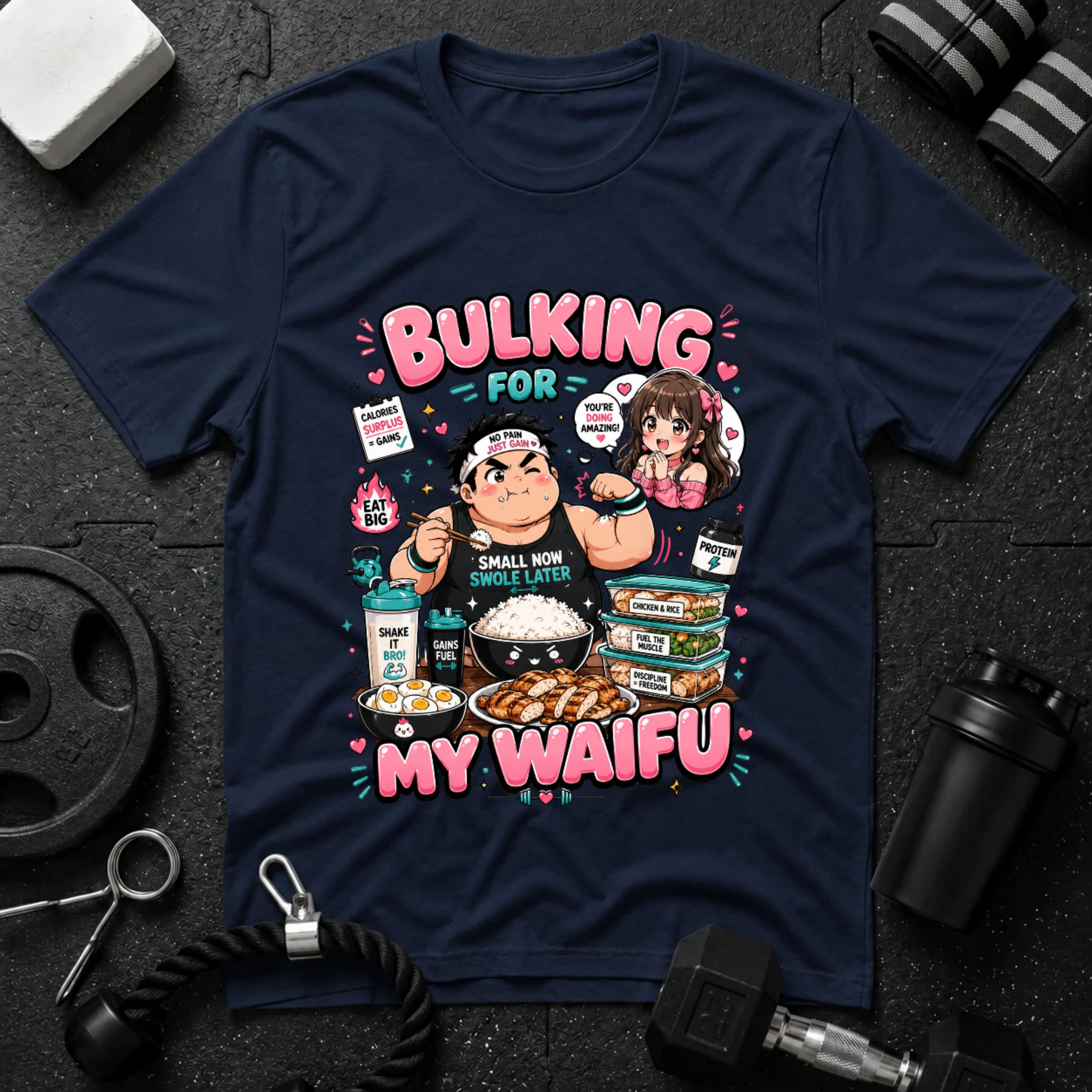Bulking for My Waifu