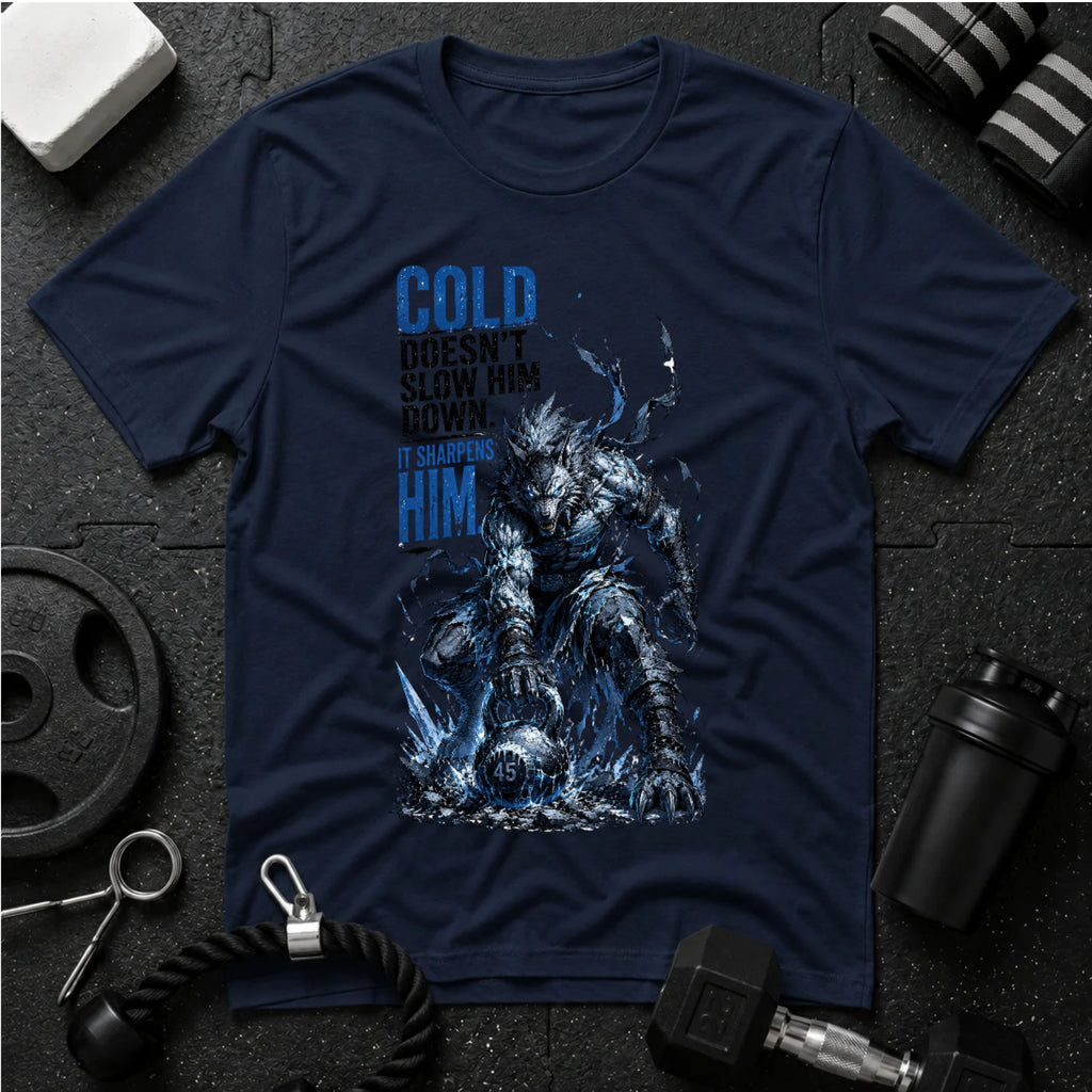 Cold Doesn't Slow Him Down, It Sharpens Him