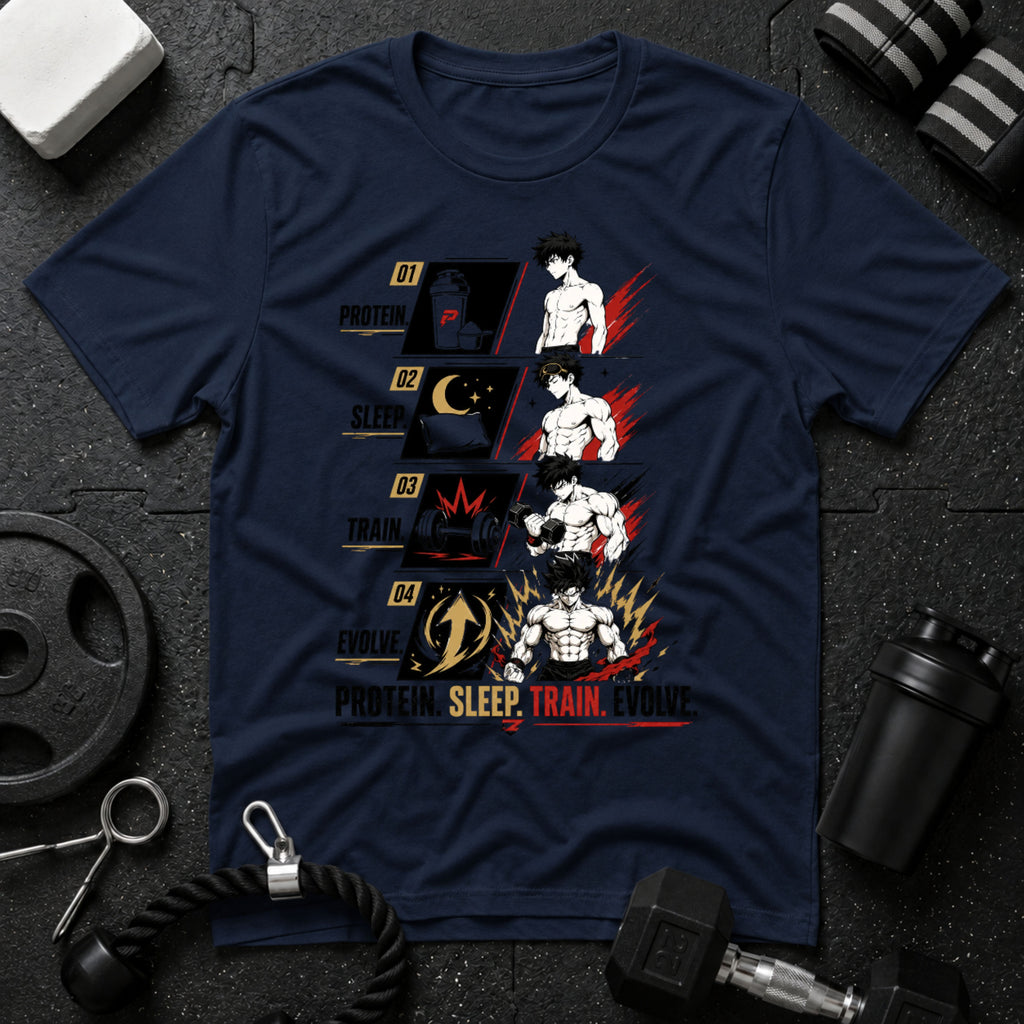 Protein. Sleep. Train. Evolve.