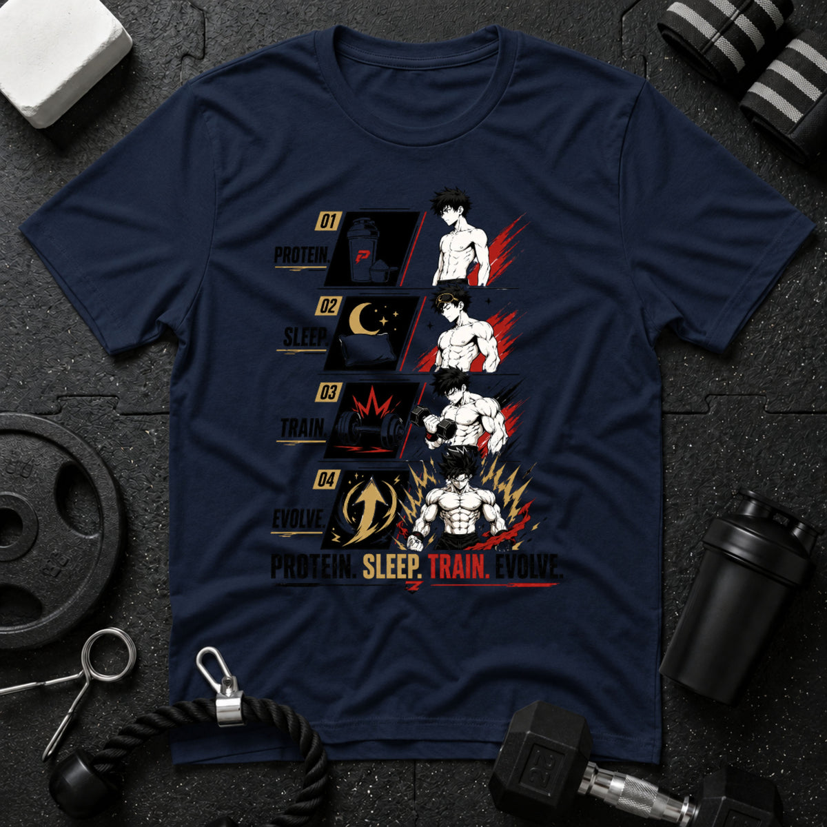 Protein. Sleep. Train. Evolve.