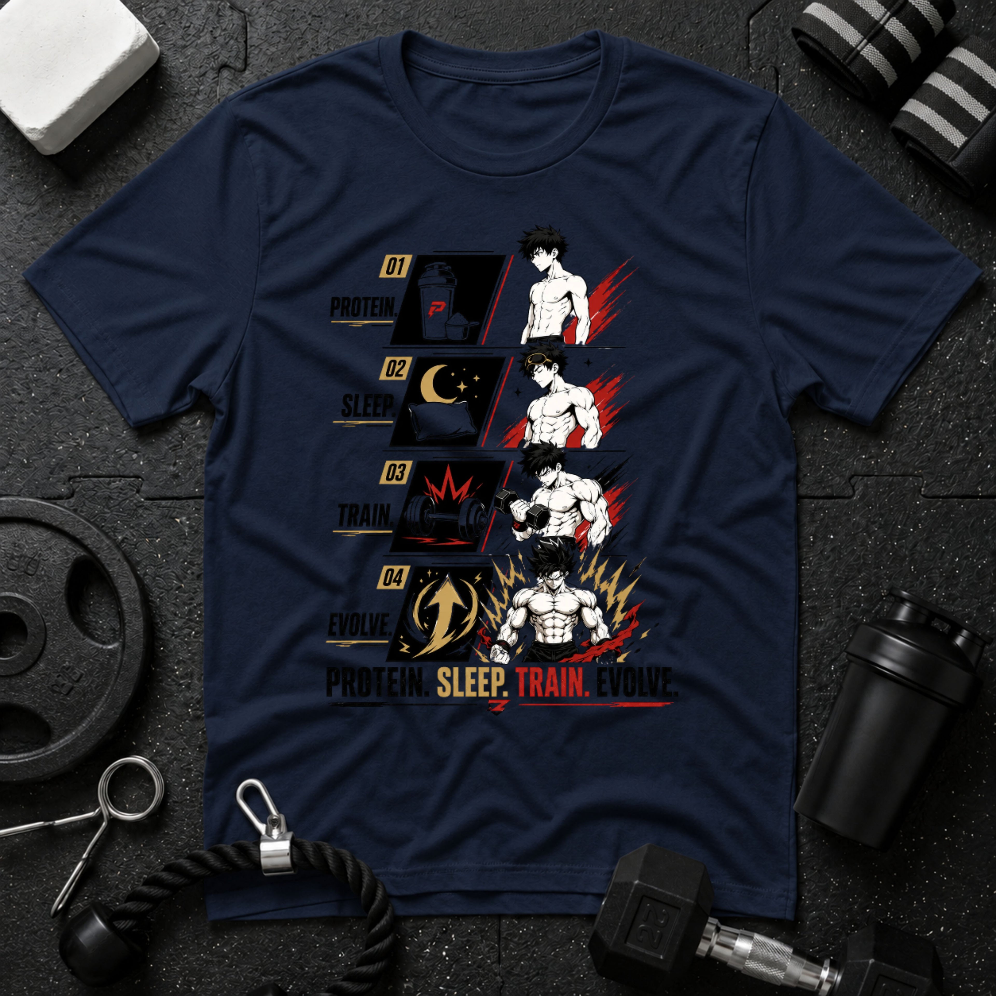 Protein. Sleep. Train. Evolve.