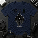 Become Unrecognizable T-shirt Navy T-shirt mockup
