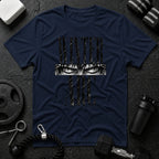 Winter Arc Silence Navy T-shirt mockup