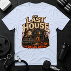 On leg day Light Blue T-shirt mockup
