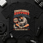 Please do not pet Black T-shirt mockup
