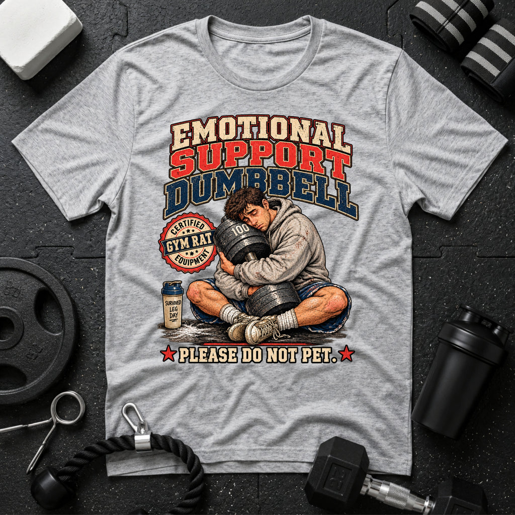 Please do not pet Sport Grey T-shirt mockup