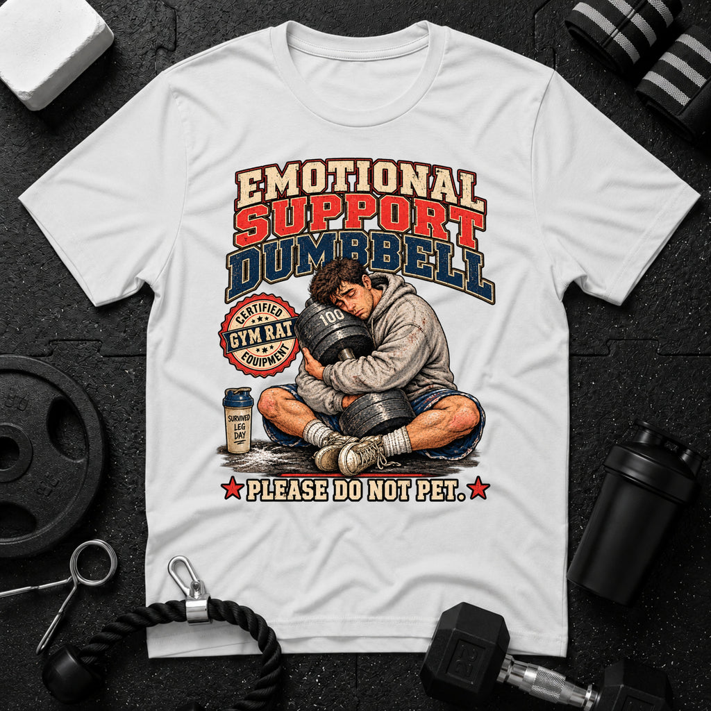 Please do not pet White T-shirt mockup