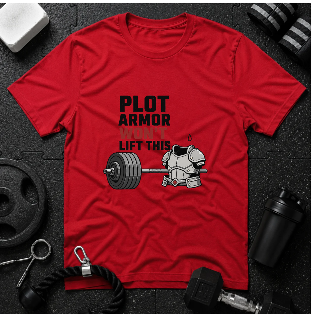 Plot Armor Won't Lift This T-Shirt