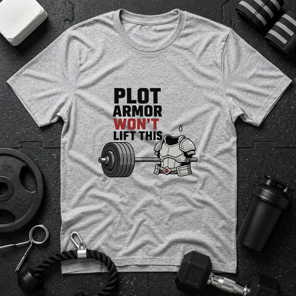 Plot Armor Won't Lift This T-Shirt