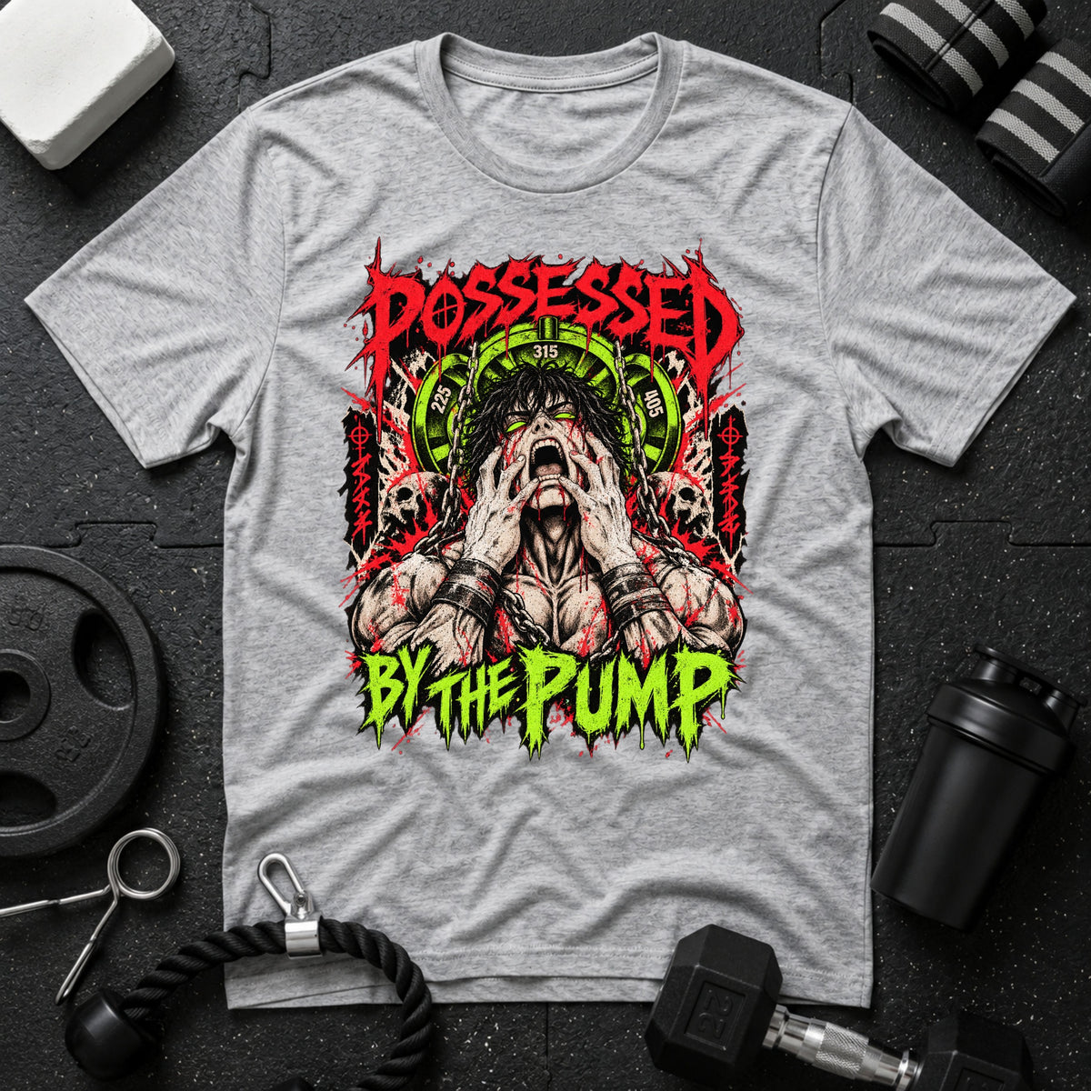 Possessed by the Pump Graphic T-Shirt