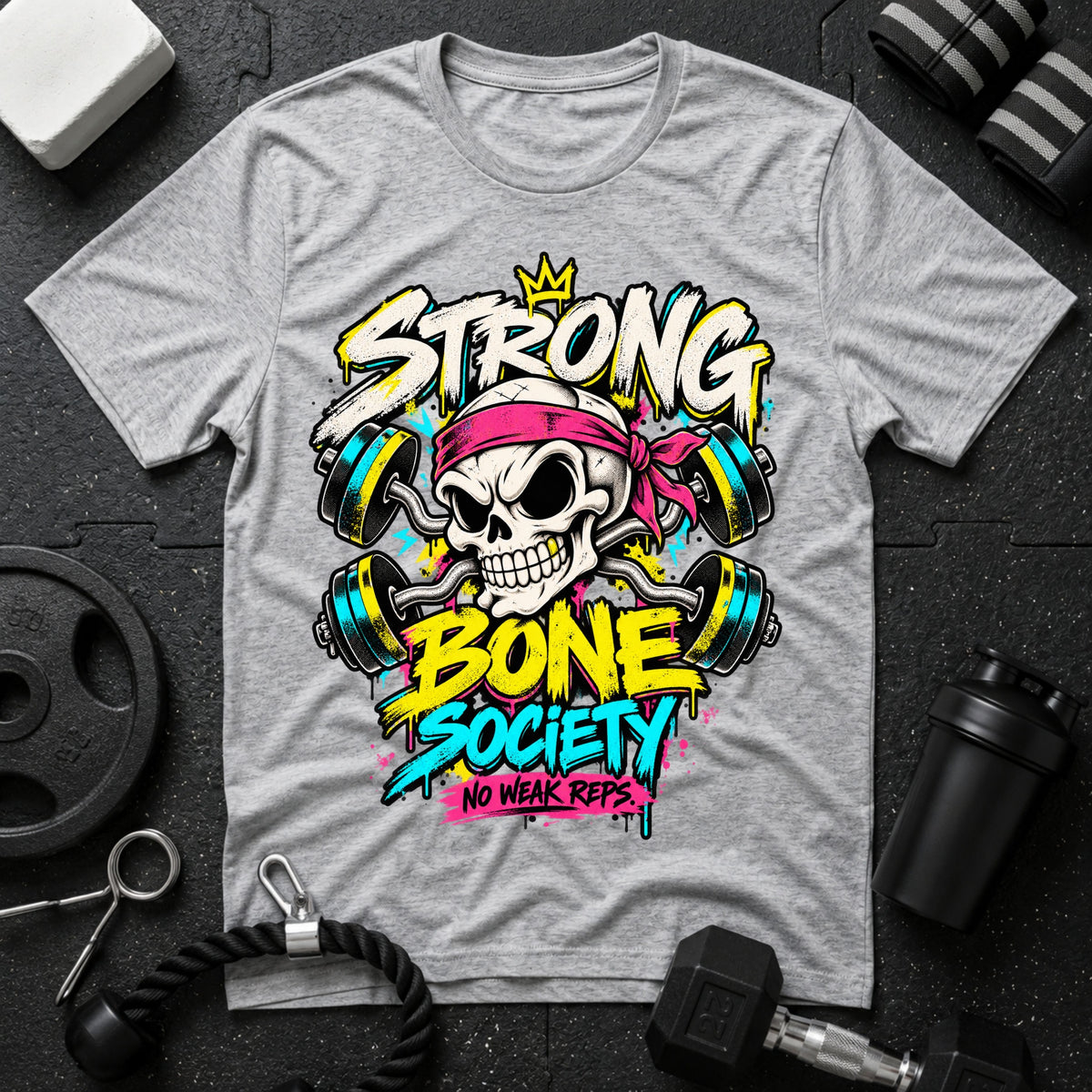 Strong Bone Society Skull T-Shirt