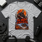 The night he never rested Sport Grey T-shirt mockup