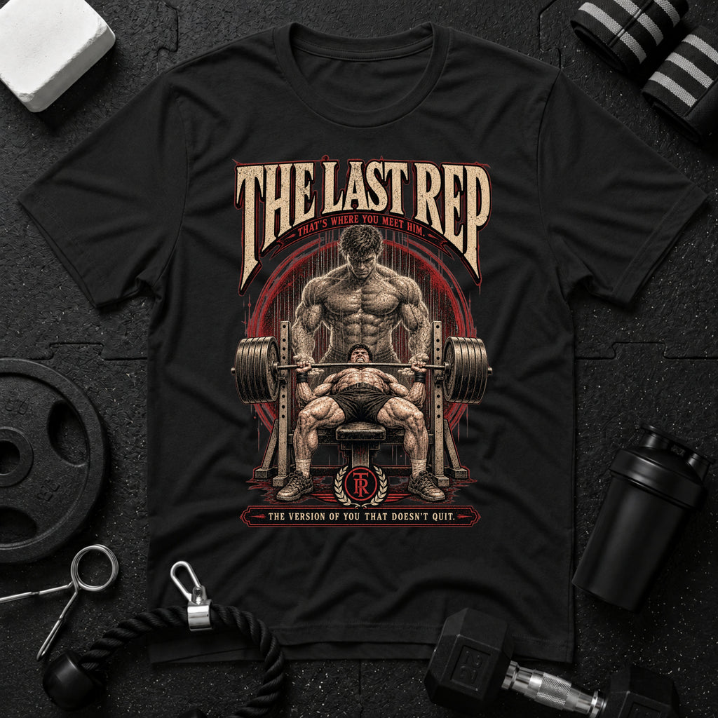 The version of you that doesn't quit Black T-shirt mockup