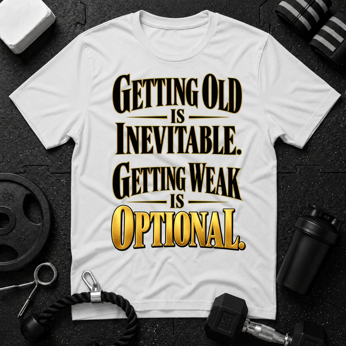 Getting Old Is Inevitable T-Shirt
