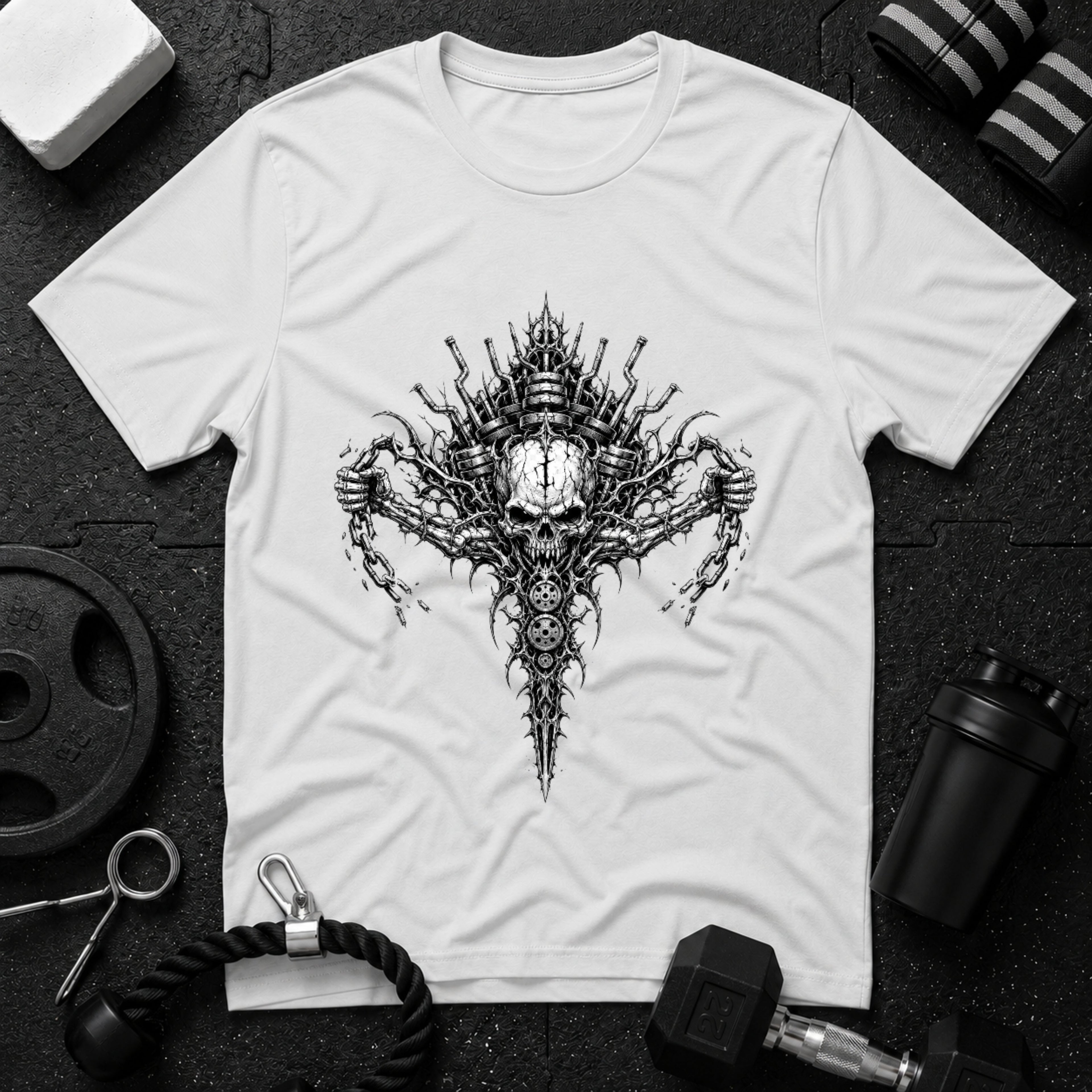 Gothic Symmetry Skull