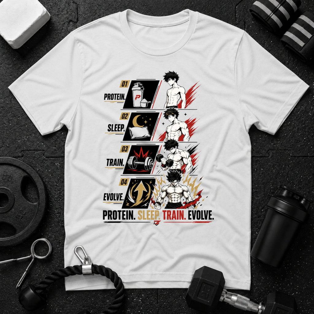 Protein. Sleep. Train. Evolve.