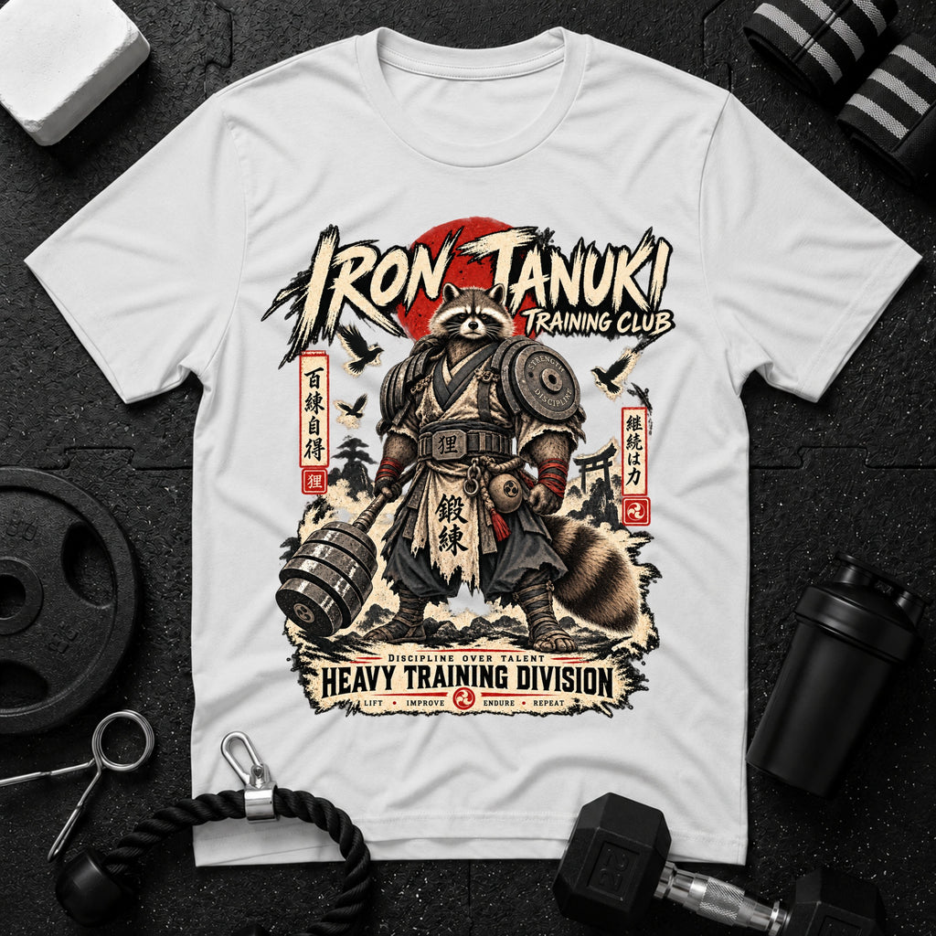 Iron Tanuki Heavy Training T-Shirt