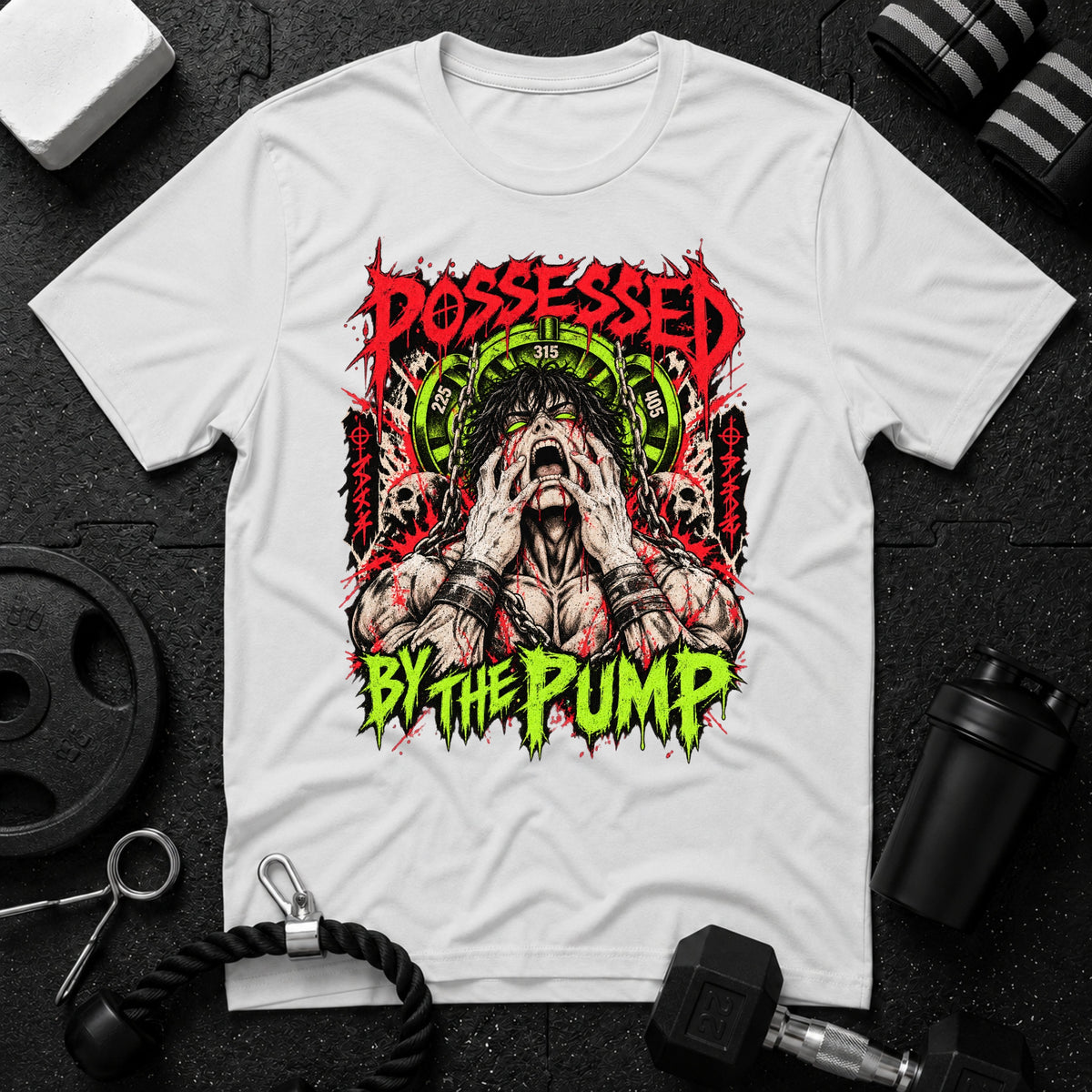Possessed by the Pump Graphic T-Shirt