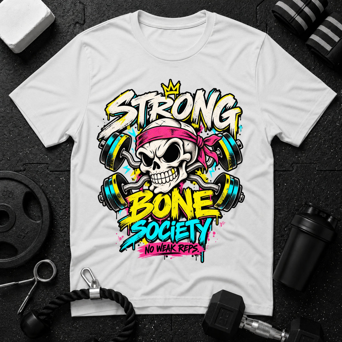 Strong Bone Society Skull T-Shirt