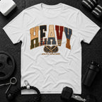 Heavy White T-shirt mockup