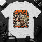 Monster Muscle Club White T-shirt mockup