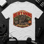 Heavy Goods White T-shirt mockup